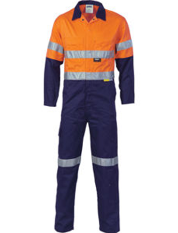 Flame retardant reflective work clothes
