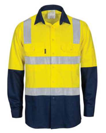 Reflective shirt work clothes